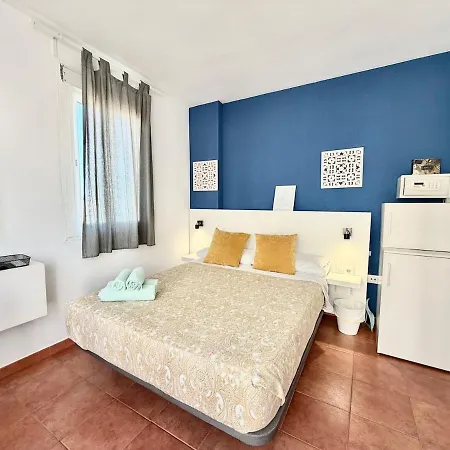 1b - Sea-view Studio, 40 M From La Carihuela - Ac Apartament Torremolinos